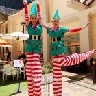 Jester Stilt walkers